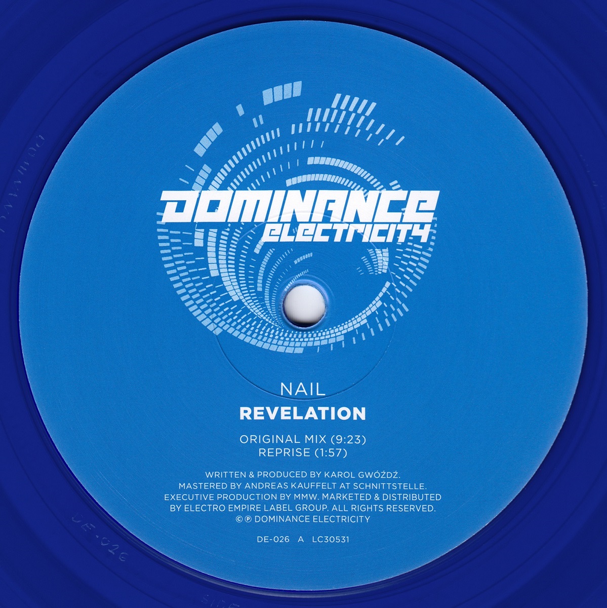 Blue record A-side