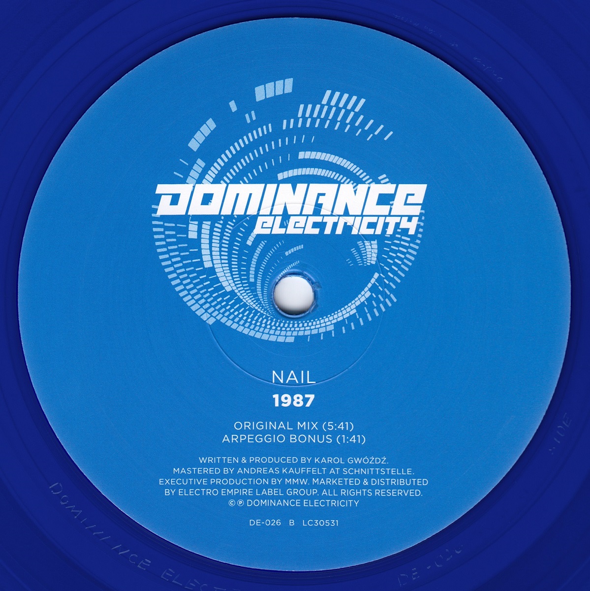 Blue record B-side